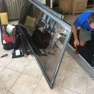 sliding glass door frame repair North Port